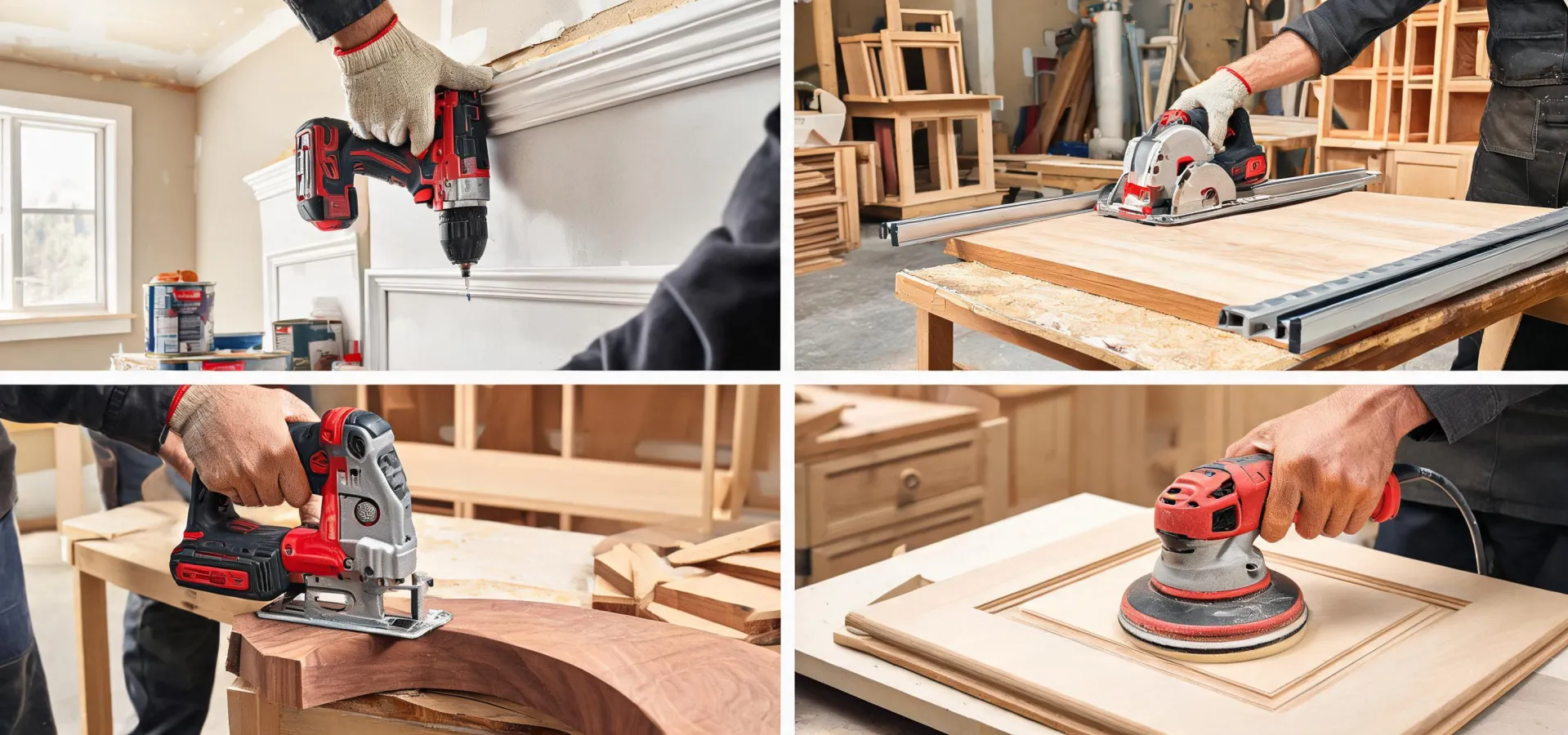 Festool tools across trade applications